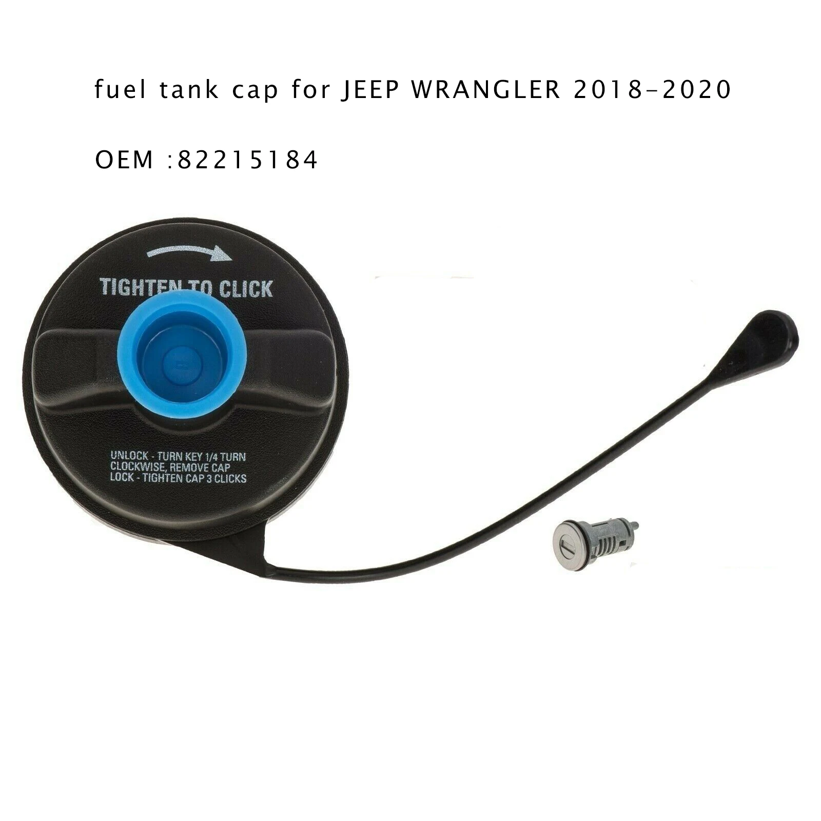 Для 18 19 JEEP WRANGLER JL топливный бак Блокировка топливная газовая крышка OEM новый MOPAR