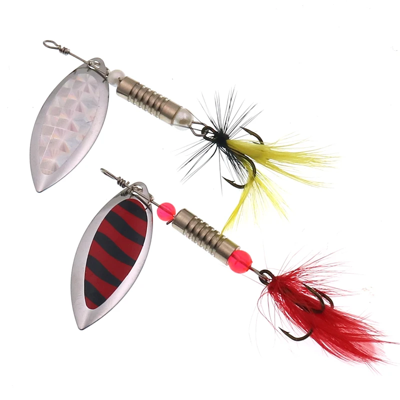 Блесна рыболовная металлическая 7 см 6 г с блестками | Спорт и развлечения