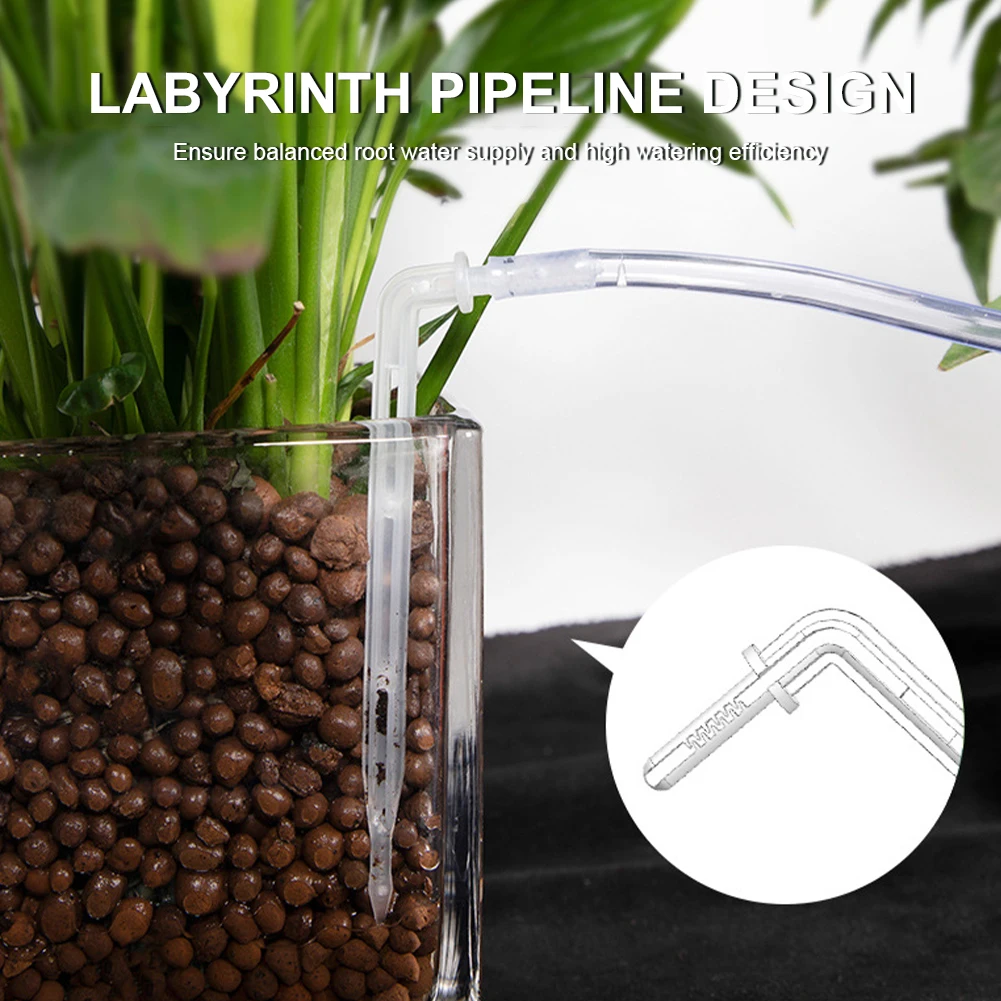 

Automatic Drip Irrigation Kit Solar Powered Self Watering System Programmable Timer Setting for Indoor Potted Plants