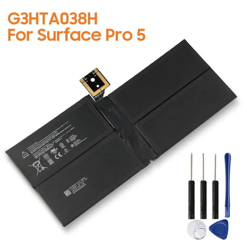Оригинальный запасной аккумулятор G3HTA038H для Microsoft Surface Pro 5 Pro5 DYNM02 6 Pro6 оригинальный