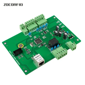 two wiegand port controllertcpip one door access control board suport multi access functionfire alarm etc access system free global shipping