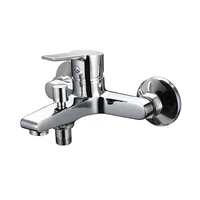 diplon wall mounted mixer tap bathtub shower faucet bathroom single handle st2591