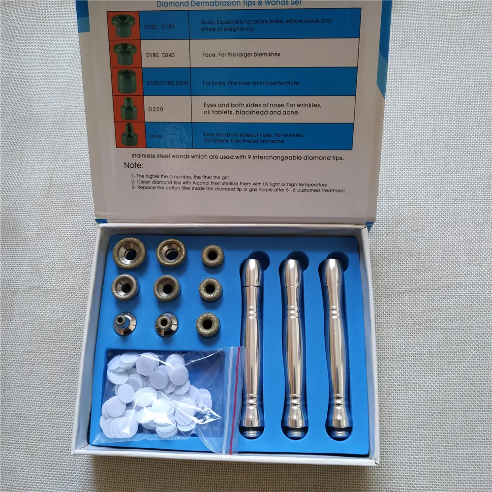 Алмазный инструмент для дермабразии уход за кожей пилинг Микродермабразия 9