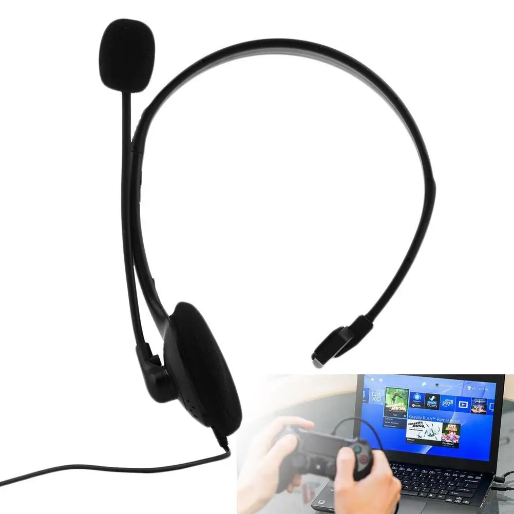 Новые маленькие односторонние яркие и удобные наушники с микрофоном для