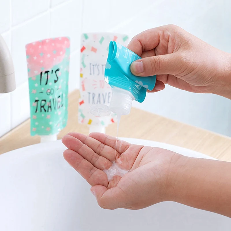 Портативные дозаторы мыла гелевые пакеты для душа сумка хранения жидкости