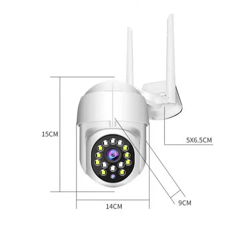 

WIFI Camera Outdoor PTZ IP Camera Internet Network HD Video Camera Waterproof High-definition Network Camera For Home Security