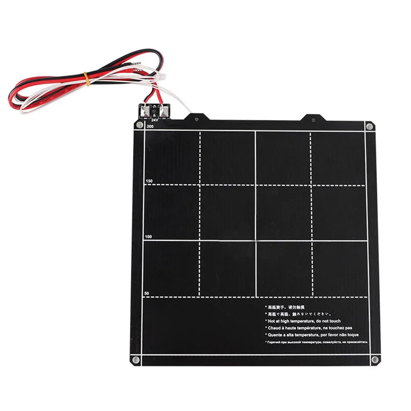 

3D Printer Magnetic Heated Bed Heat Conductivity 24V 3D Printer Parts Safe Durable Printers For Prusa i3 Anet 220 * 220MM