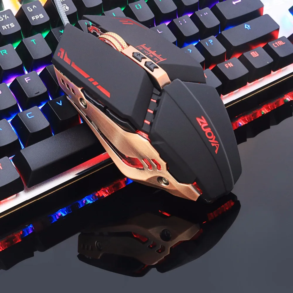 

Профессиональная геймерская игровая мышь 8D 3200DPI, регулируемая Проводная оптическая светодиодная компьютерная мышь, USB-кабель, мышь для ноут...