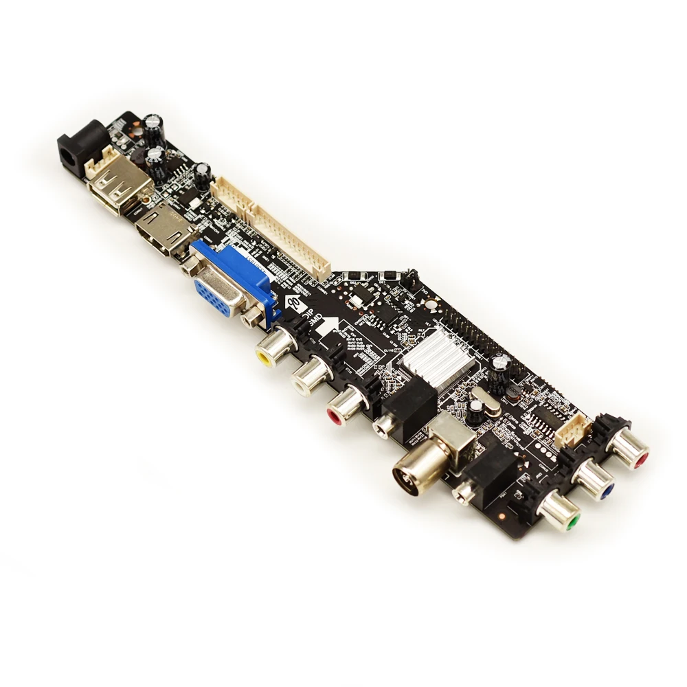 Универсальная плата драйвера контроллера ЖК-телевизора v53 D3663lua материнская