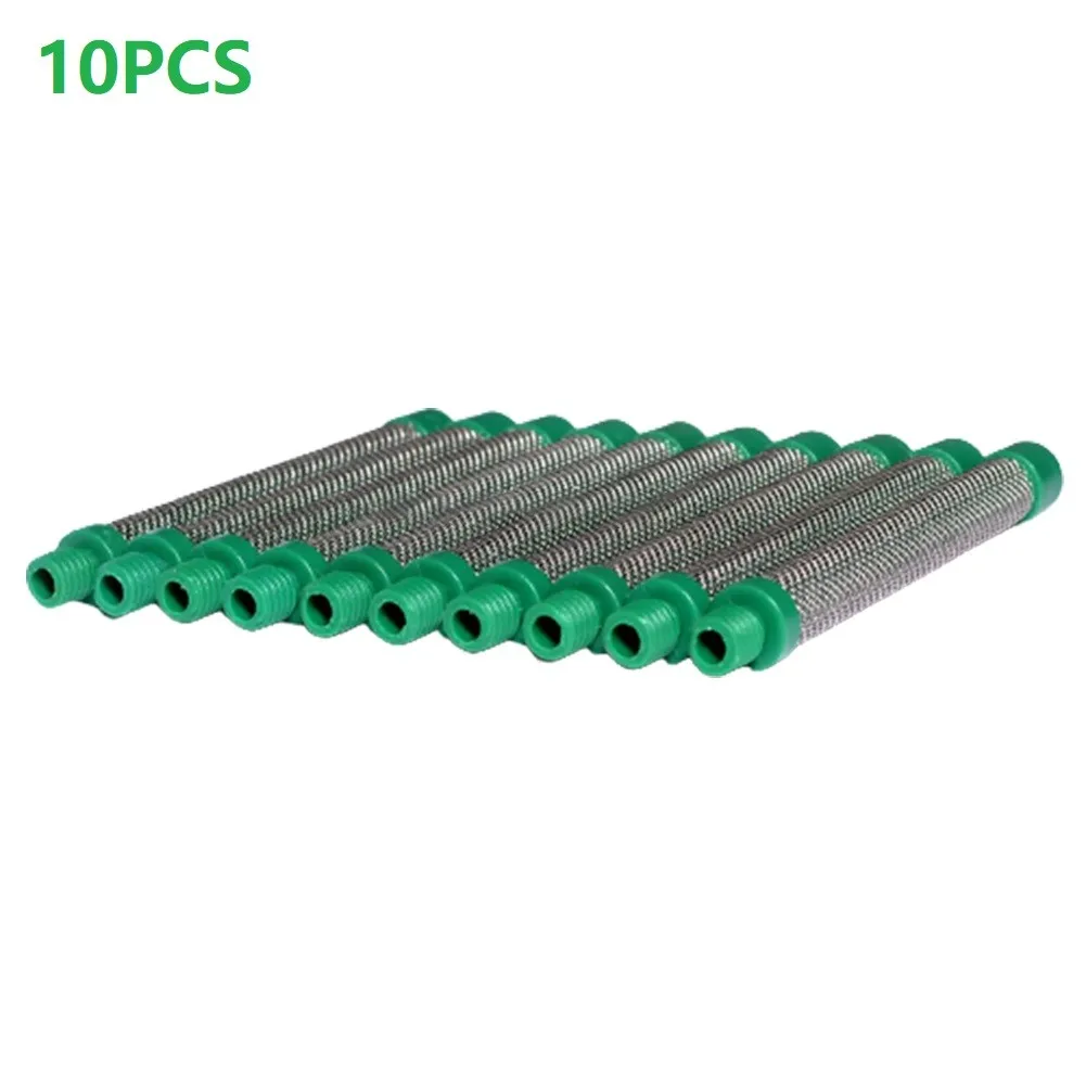 

10PCS 440 LX80 Airless Spray Tool Filter 500-200-03 30 Mesh Green Airless Spray Gun Filter Thread Spray Power Tool Filter