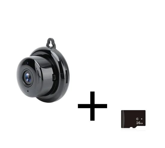 Camera add 16G Card Wifi мини-камера 1080P 960P P2P Беспроводной Детский Монитор мини-камера инфракрасное ночное видение Обнаружение движения Слот для sd-карты аудио приложение - Color: Camera add 16G Card
