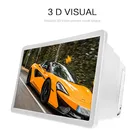 Портативный мобильный увеличитель для экрана телефона 3D увеличитель лупы видео усилитель проектор кронштейн Настольный держатель подставка для телефона