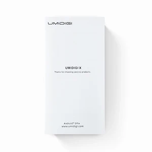 Глобальная версия UMIDIGI X In-screen Fingerprint 6,3" AMOLED 48MP Тройная задняя камера 128GB NFC Helio P60 4150mAh мобильный телефон