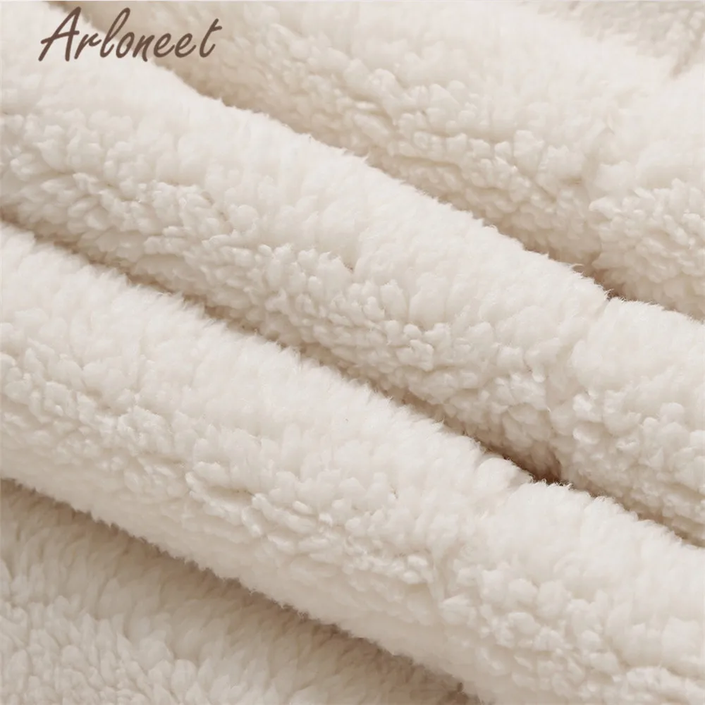 ARLONEET зимняя одежда для новорожденных девочек толстый комбинезон с мультяшным