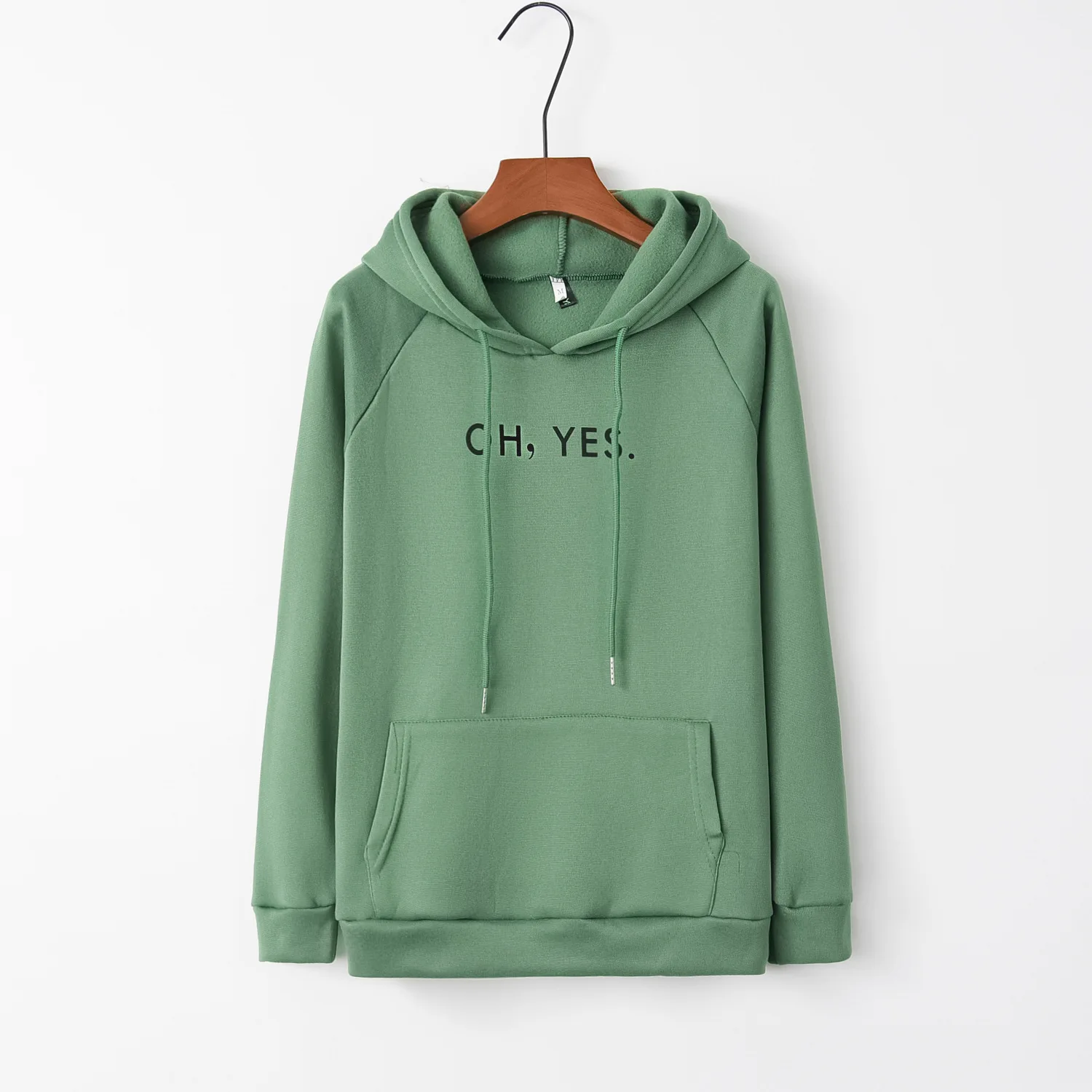 

Oh yes fashion 2020 New Design Hot Sale Hoodies Sweatshirts Women Casual Kawaii Harajuku Sweat Girls European Tops Korean