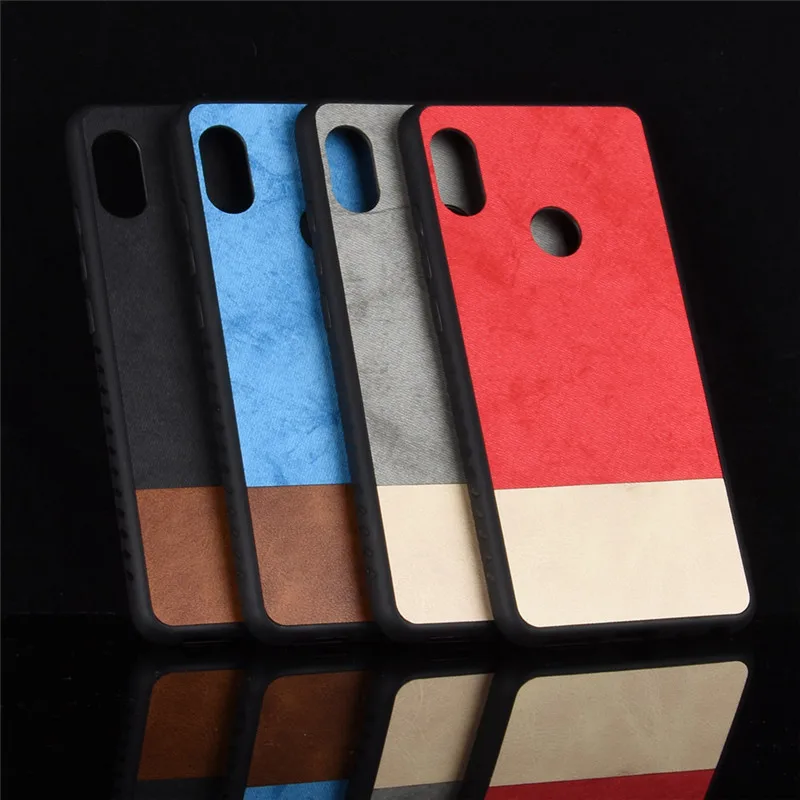 Для Xiaomi Redmi Note 5 Pro Чехол Prime чехол два цвета PC + TPU Роскошный кожаный чехол-накладка
