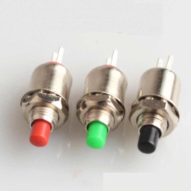 10 шт. 5 мм Мгновенный Микро-кнопочный переключатель с возвратом на пружине 0 А 125 В