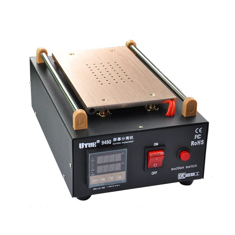 UYUE 948Q встроенный насос вакуумный сепаратор стекло ЖК-экран сенсорный экран