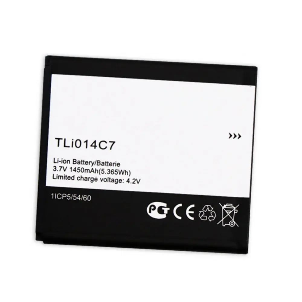 TLi014C7 1450mAh для ALCATEL onetouch Pixi First 4024D 4 0 &quotTLi014C7 1ICP5/54/60 аккумулятора высококачественный
