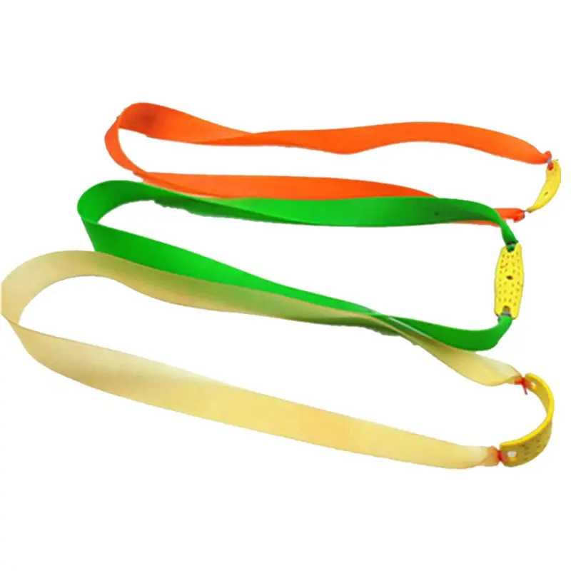 Рогатка Резиновая лента плоская катапульта мощная эластичная с карманом из