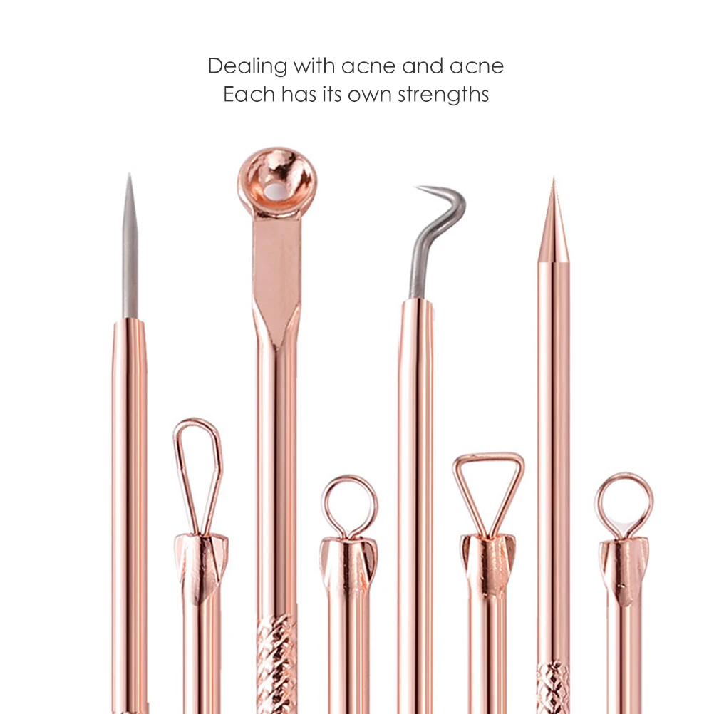 4 шт./компл. Угри Comedone акне прыщей инструмент для удаления Blackhead Инструменты ухода