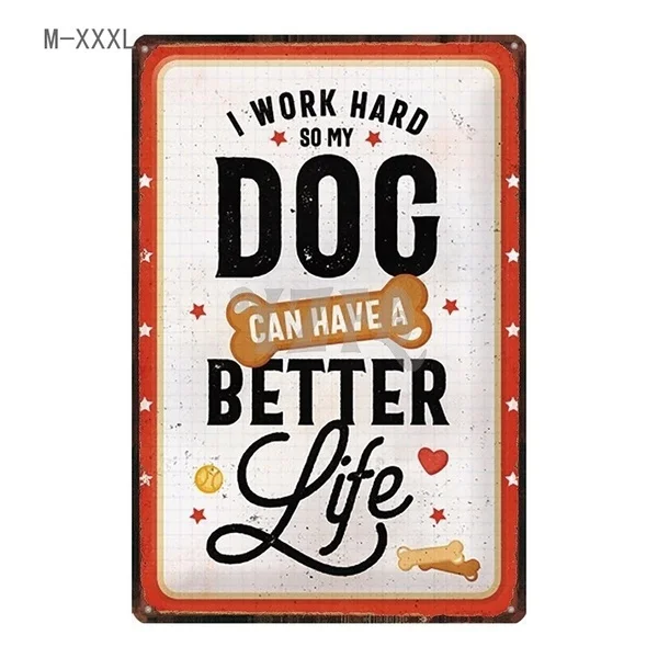 

Retro Tin Signs Metal Plaque Home Wall Bar Kid Decoration 30X20CM