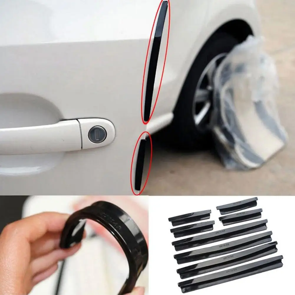 

Car Door Protection Rubber Protector Scratch Strip Protection Car Door Edge Guards Trim Molding Sticker