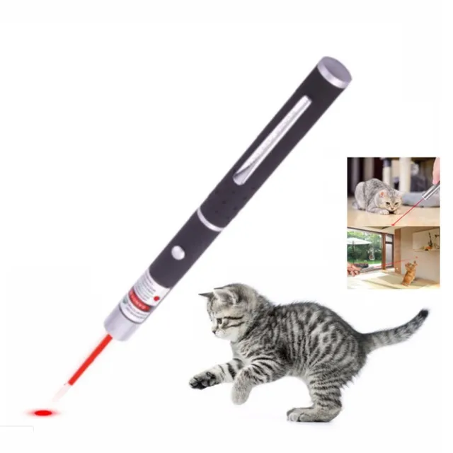 3pcs/set 5MW LED Laser Pet Cat Toy Red Dot Light Sight Interactive Pen Pointer Light Pen  Small Animal Toys 2