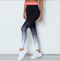2022 sexy sports leggings women gradient fitness leggings tracksuit gym jogging leggings sport fitness s xl