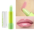 1 шт. меняющий цвет бальзам для губ, стойкая натуральная увлажняющая зеленая губная помада, корейский макияж, блеск для губ TSLM1