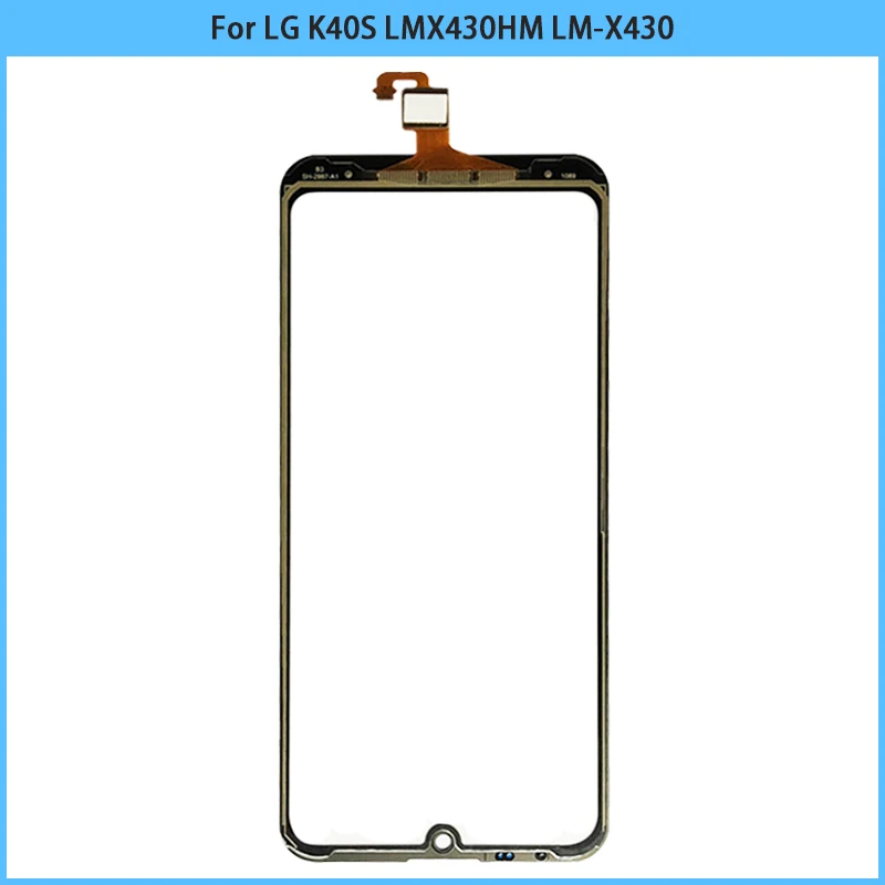 Panel digitalizador de pantalla t&aacute;ctil para LG K40S LMX430HM, LM-X430, cristal frontal, lente exterior, reemplazo K40S, 10 piezas, nuevo-1