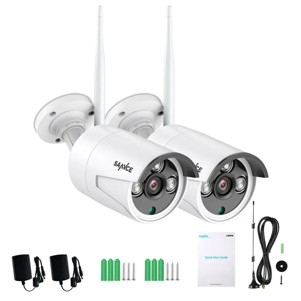 Беспроводная камера видеонаблюдения SANNCE FHD 1080P IP Wi Fi с защитой от непогоды угол