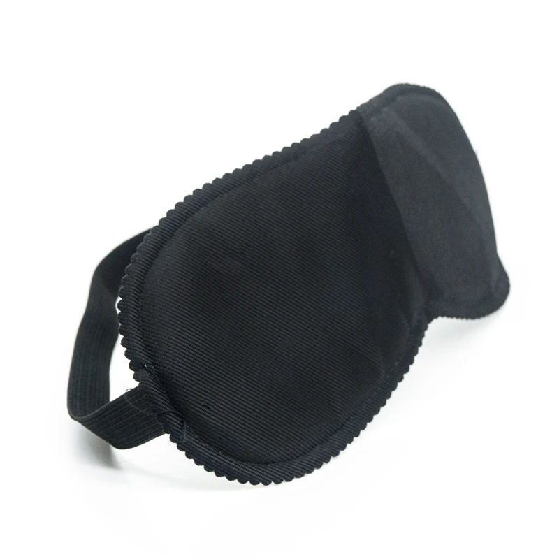 Черная маска Путешествия сна Отдых Спящая помощи для глаз Тенты крышка комфорт