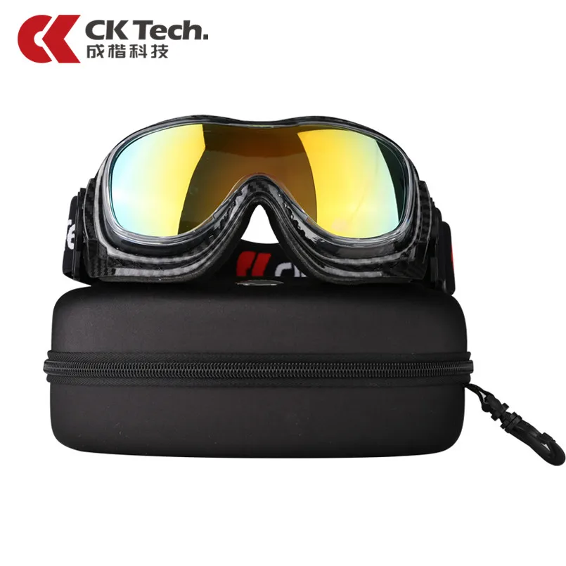 Прозрачные защитные очки CK Tech ветрозащитное стекло защита от пыли для езды на