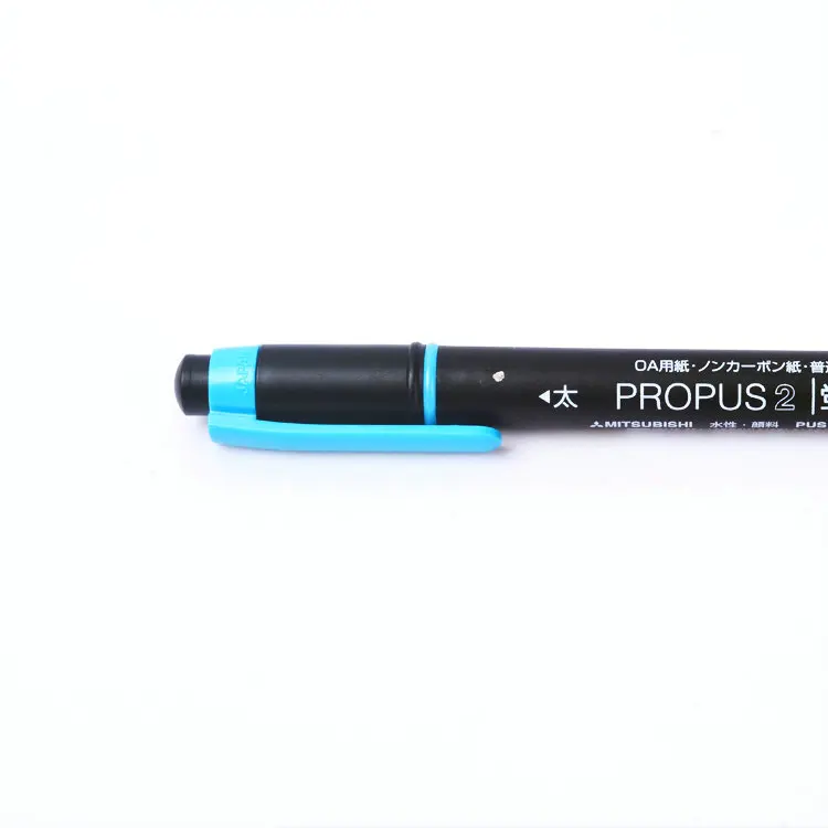 1 шт. Uni PUS-101T Propus2 двойной маркер фломастер флуоресцентная ручка на водной основе |