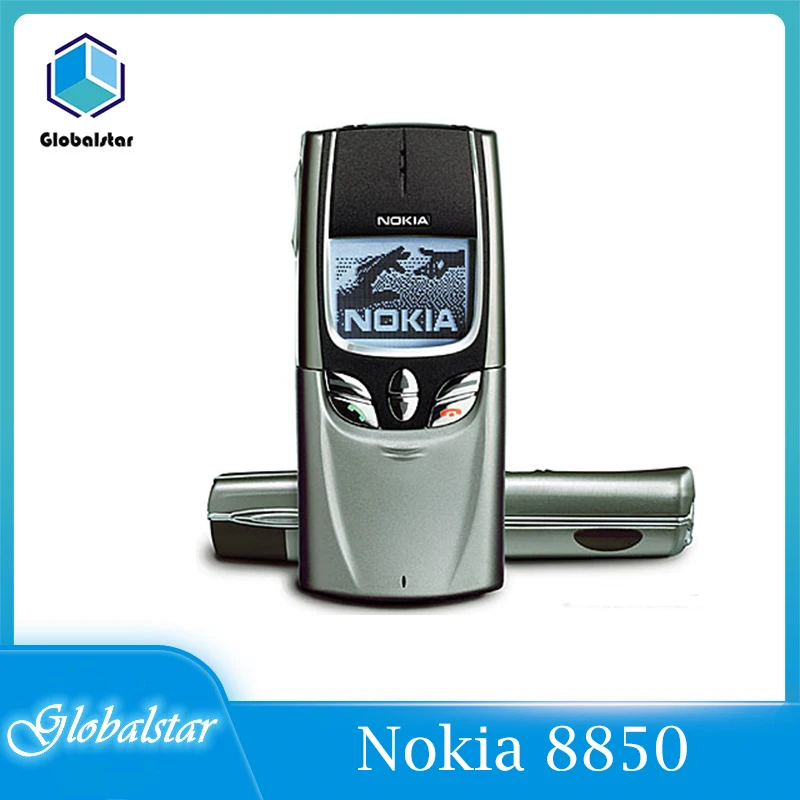 Nokia 8850 Восстановленное Оригинальный разблокирована слайд мобильный телефон с