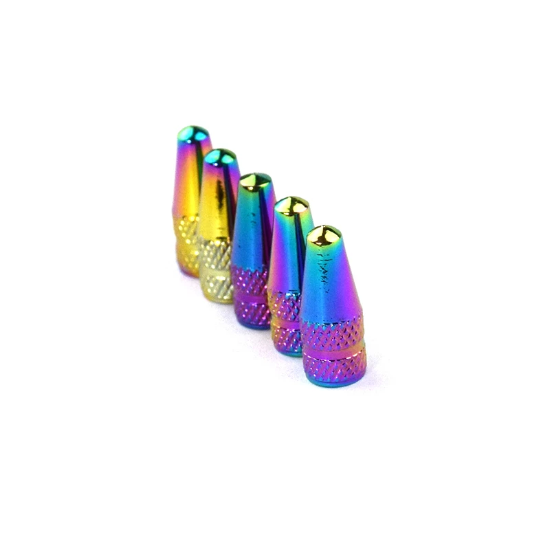 2 шт. которые могут изменить свой цвет велосипед Клапан Кепки аксессуары обод