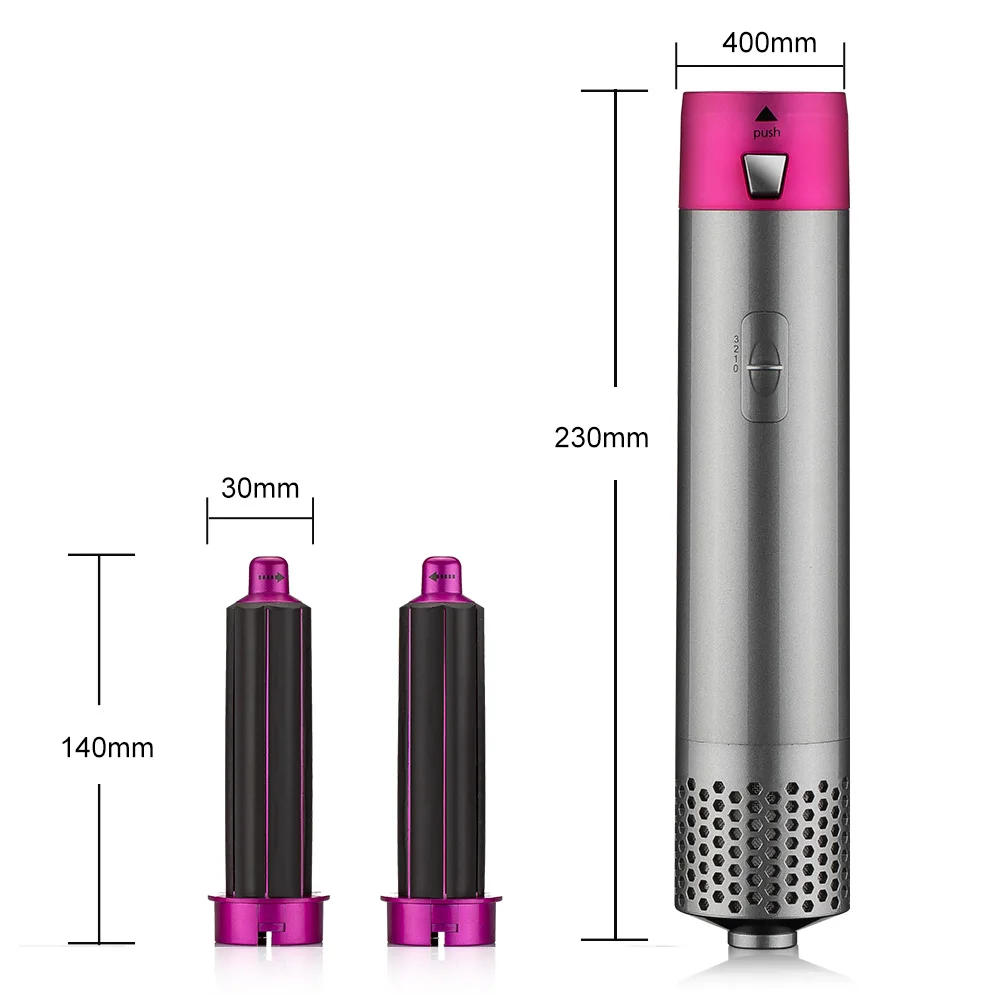

5 In 1 MultiFunctional Hair Dryer Comb Hot Air Styler Comb Straightening Curling Iron Roll Styling Brush Hair Styling Tool