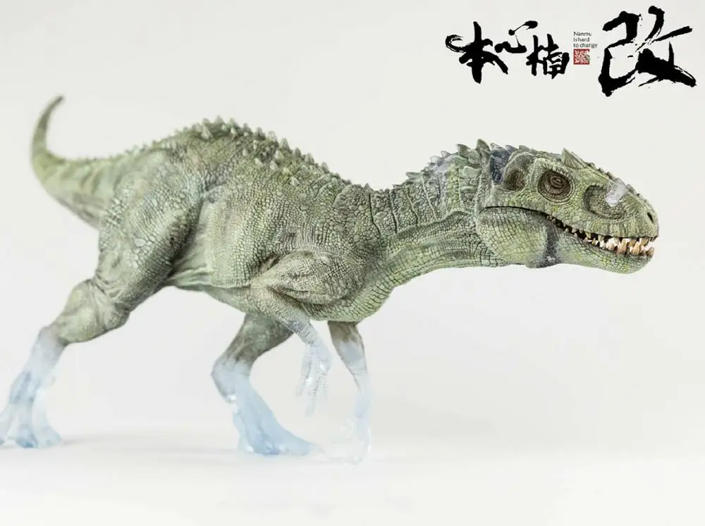 Полупрозрачная модель динозавра Bereserker Rex Indominus коллекционная фигурка подарок Nanmu