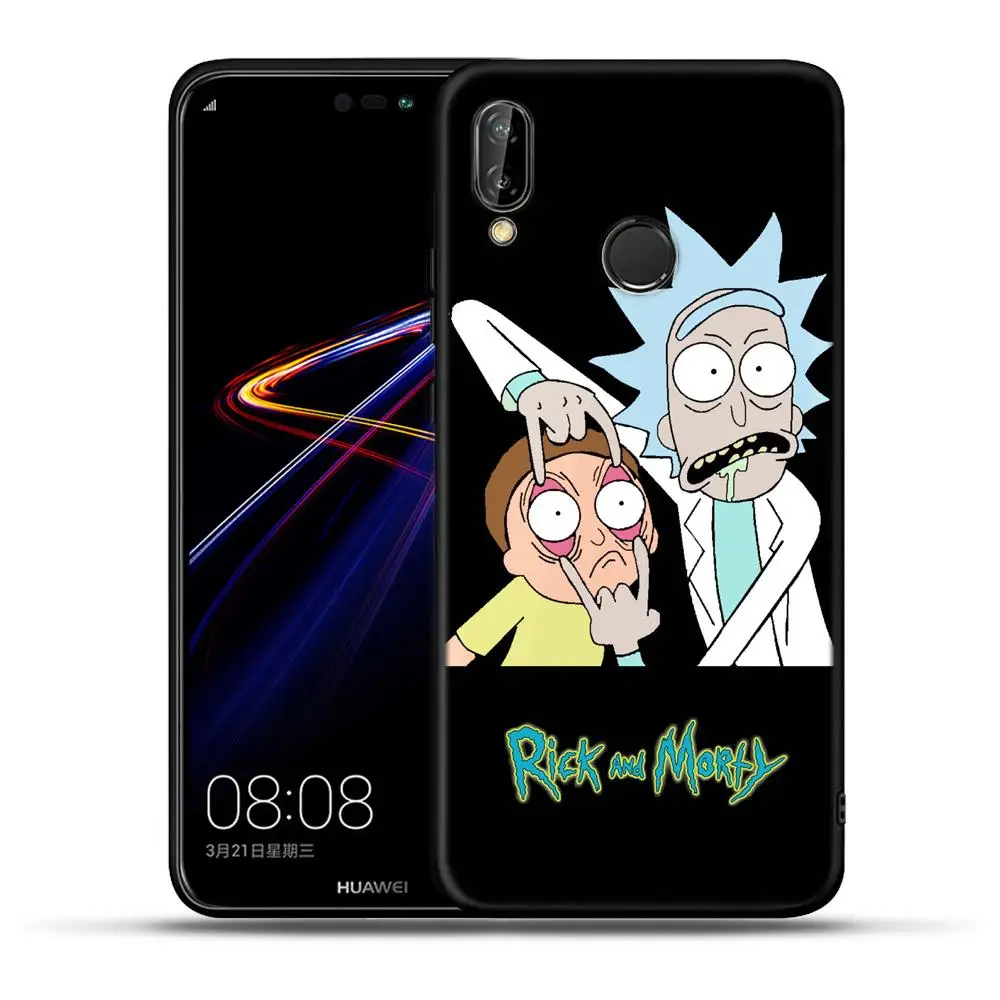H7244 Чехол Рик и Морти для huawei P20 P30 Pro mate 10 20 Lite Y5 Y6 Y7 Y9 Prime P Smart Plus чехол s силиконовый чехол Coque Etui - Цвет: H7244