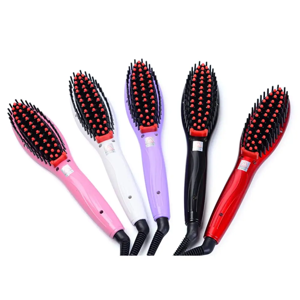 Профессиональная электрическая расческа для выпрямления волос щетка Расческа