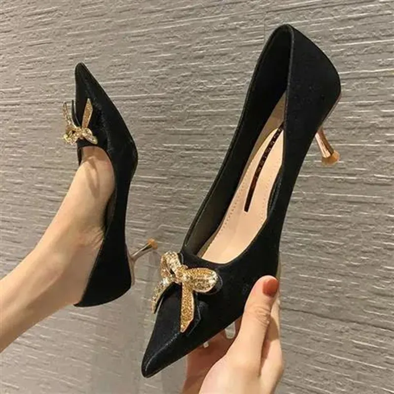 

Cresfimix Mulheres De Salto Alto Lady Fashion Sweet Light Weight High Quality Pu Leather Slip on Stiletto Heels Cute Shoes A9790