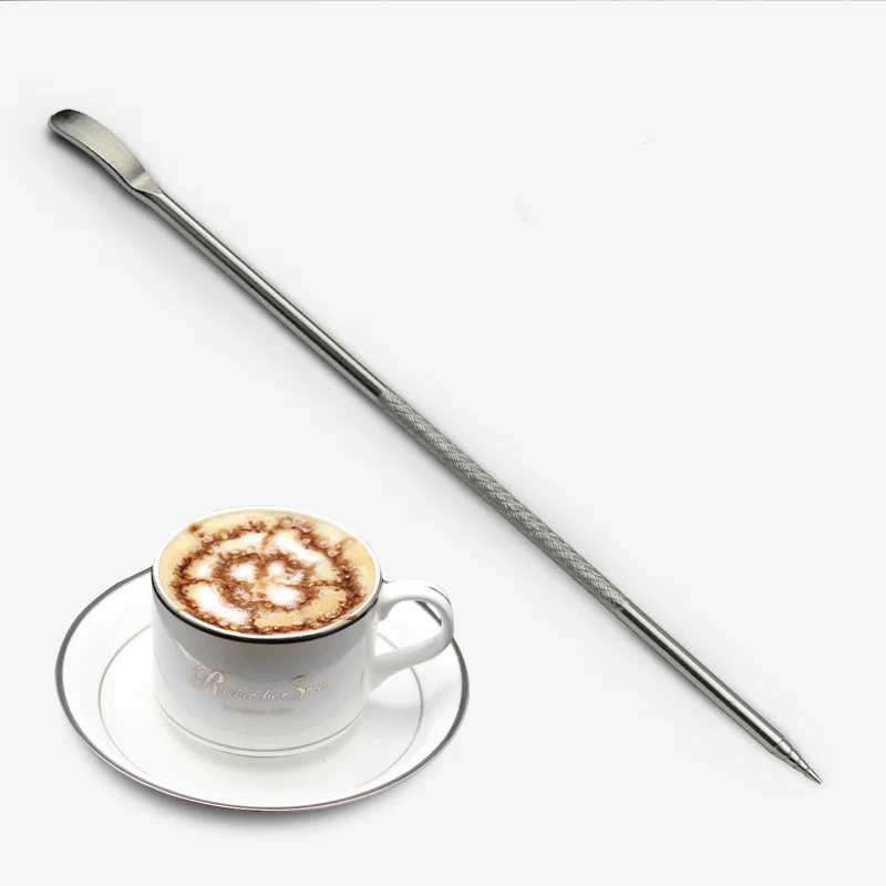 1 шт. бариста каппучино эспрессо Кофе украшения Искусство латте ручка вскрытия
