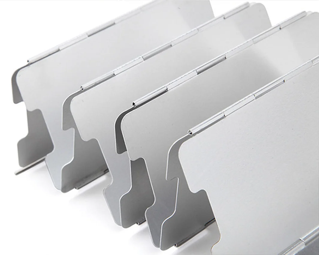 Ветрозащитный экран для газовой плиты уличные кемпинга светильник 10 тарелок