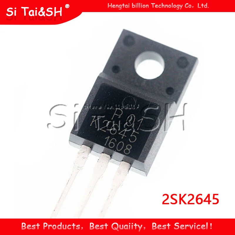 Транзистор МОП транзистор 5 шт./лот 2SK2645 K2645 600 В 9A 1 2|mosfet transistor|transistor mosfet |