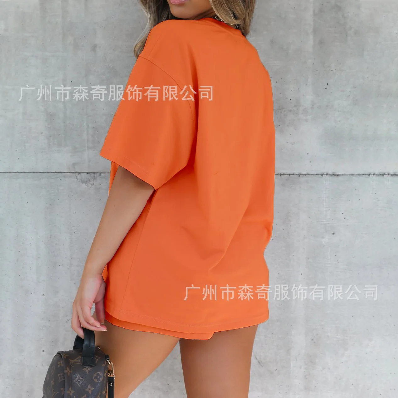 

T Shirts and Shorts Women Two Piec Set Summer Short Sleeve O-neck Casual 2 Piece Joggers Biker Shorts Outfit for Woman