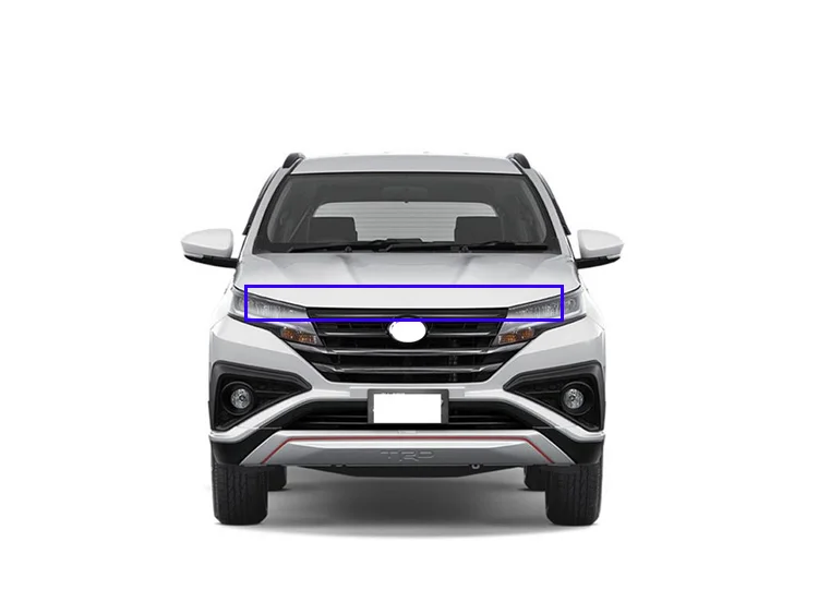 Для 2017 2018 2019 Toyota RUSH (F800/F850) автомобильные аксессуары ABS хромированный передний