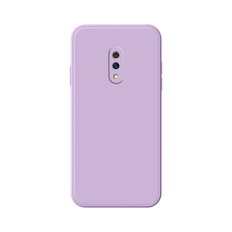 for oppo realme x soft tpu silicone protective square phone casing simple purea colors back cover fundas free global shipping
