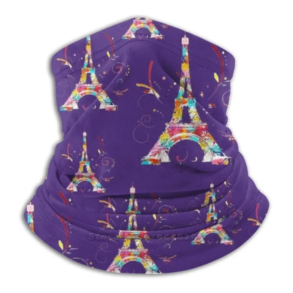 

Eiffel Of Paris Scarf Bandana Neck Warmer Headband Cycling Mask Eiffel Tower Paris France The Eiffel Tower Lights Of Paris