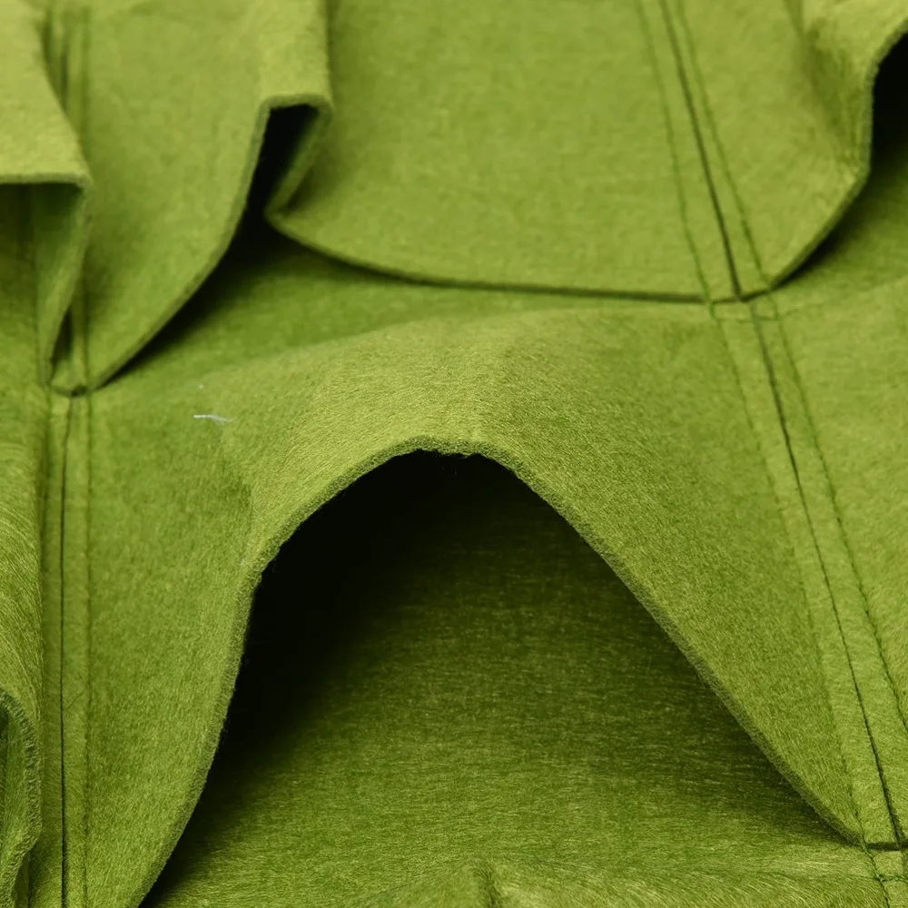 Настенный вертикальный фетровый контейнер для выращивания растений 9